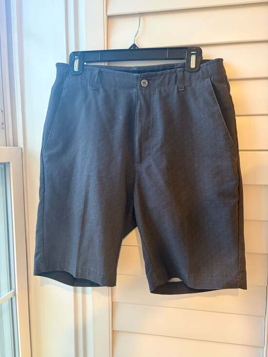 Pebble Beach Other - Pebble Beach Men's Gray Micro Dot Performance Golf Shorts Size 30